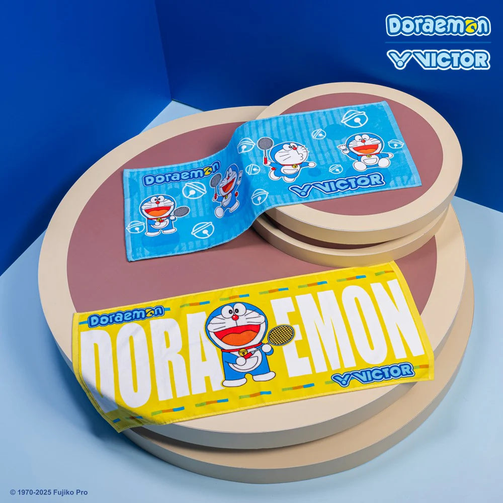 VICTOR TW511DRM E Doraemon Badminton Towel (Yellow)