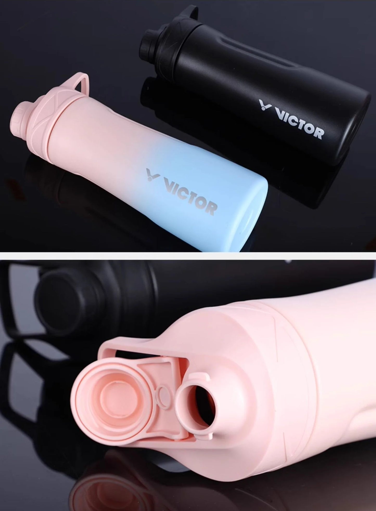 VICTOR PG9908 IM Water Bottle - Pink/Blue