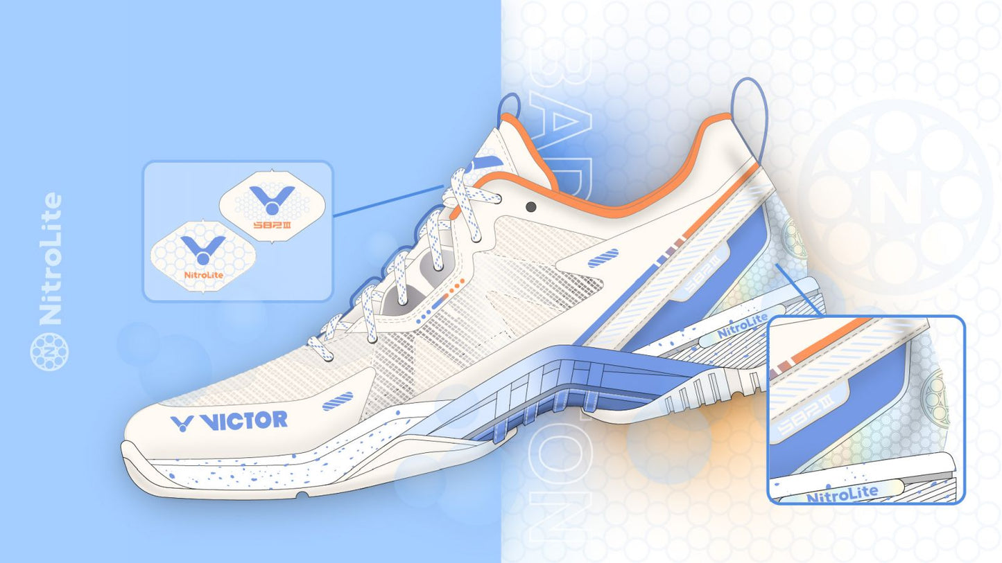 VICTOR S82III NitroLite Badminton Shoes