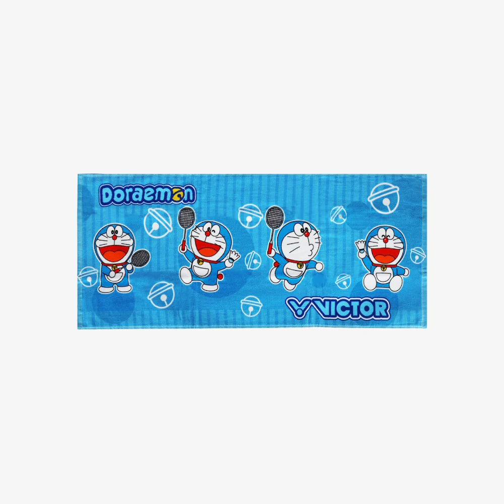 VICTOR TW511DRM M Doraemon Badminton Towel (Light Blue)