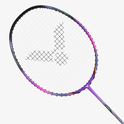 Victor AuraSpeed 33H Badminton Racket (Purple - 31-33lbs)